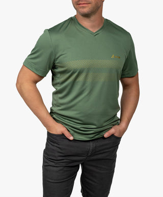 Summit Green Bike Shirt - Stripes