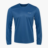 Blue Men's Element Long Sleeve Relaxed Fit Bike Jersey - El Roo Bike
